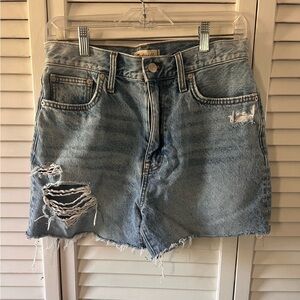 Madewell Mom Jean Shorts